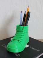 Portapenne Design Scarpe Verde - Organizzatore Scrivania