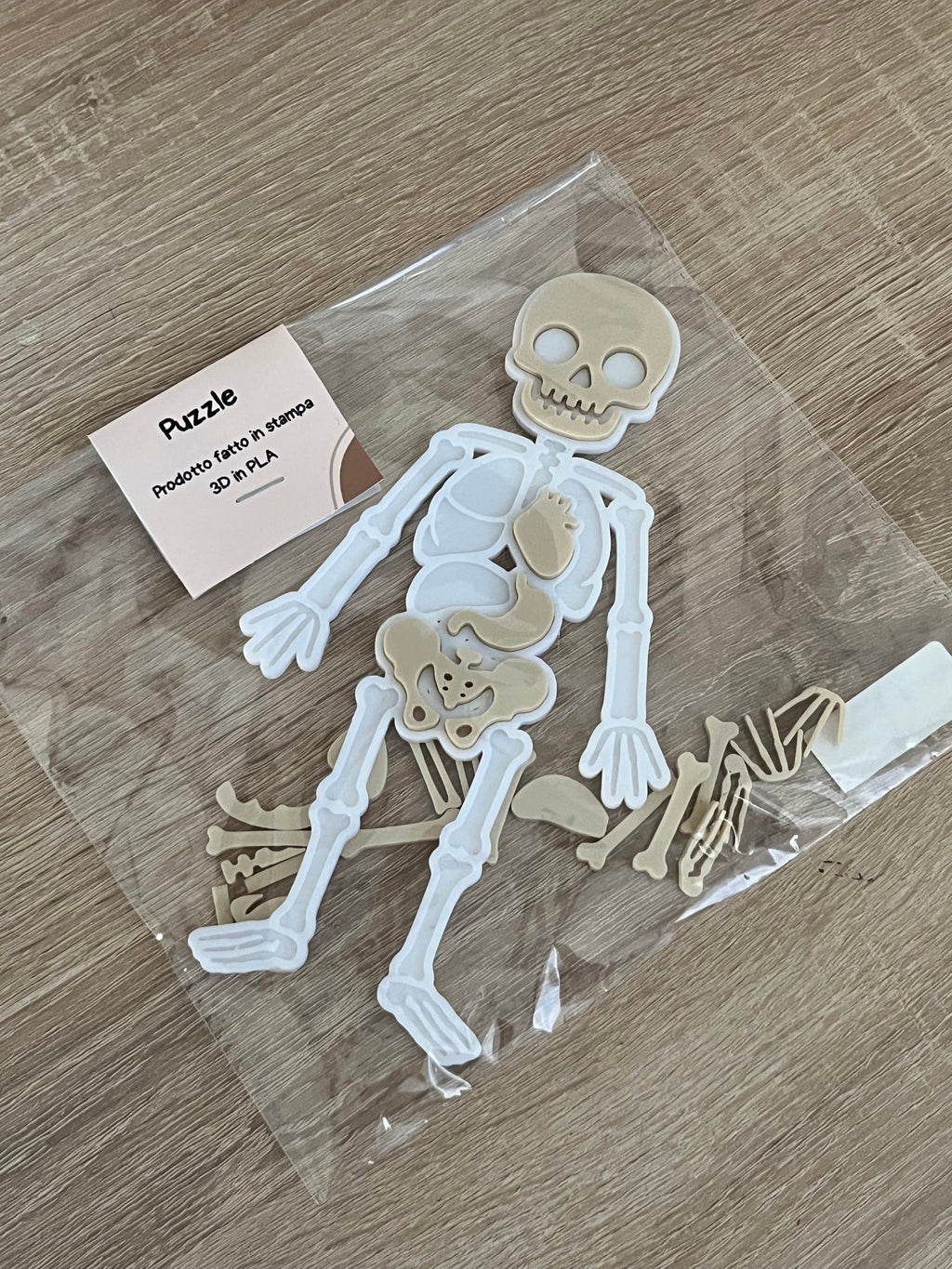 Scheletro Anatomico in Stampa 3D – Gioco Educativo e Decorativo in PLA