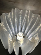 Lampada da Tavolo Modern Sculptural – Design Organico e Plissettato Stampato in 3D