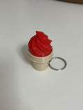 Portachiavi Fidget Gelato Stampato in 3D | Gioco Antistress Clicker Meccanico