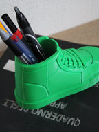 Portapenne Design Scarpe Verde - Organizzatore Scrivania
